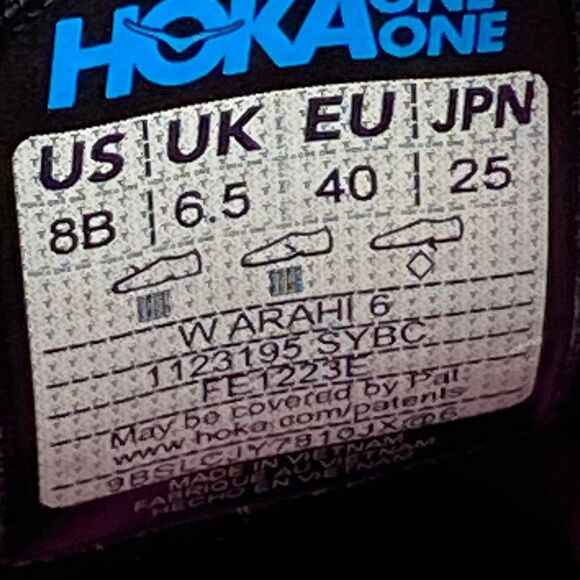 HOKA ONE ONE ARAHI 6 - Women’s Running Shoes - 8B - Picture 10 of 10